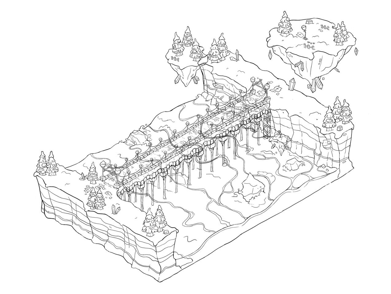 ISOMETRIC BRIDGE VIEW