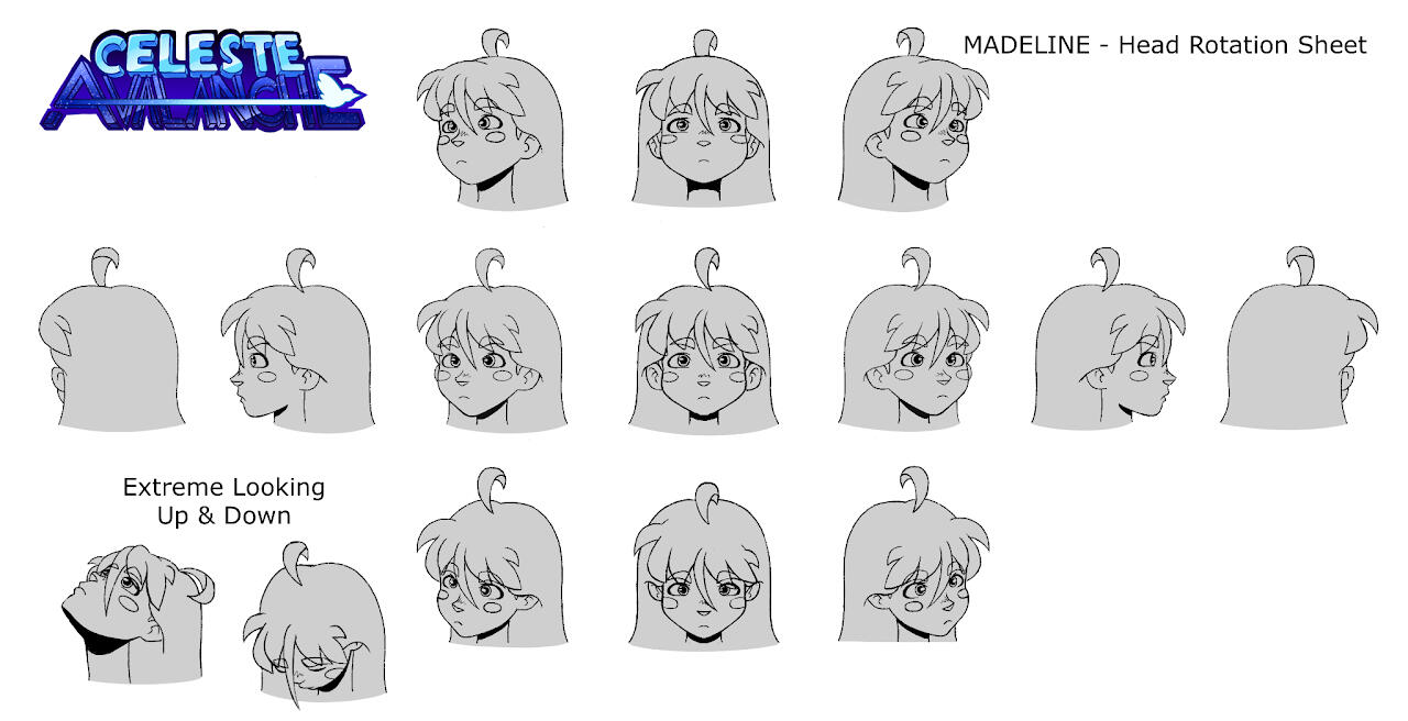 MADELINE - HEAD ROTATION SHEET